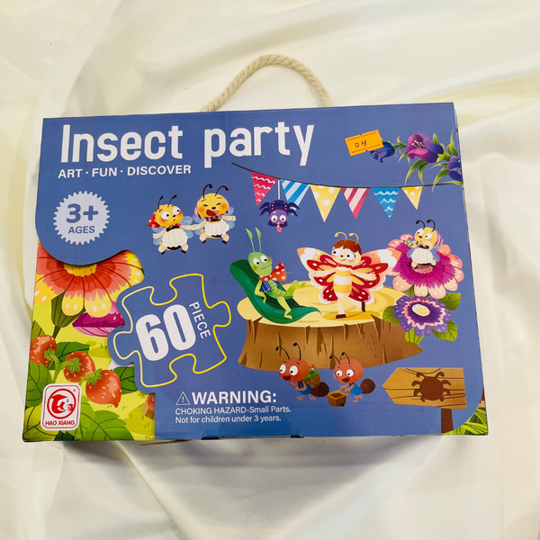 Insect Party Puzzle 3+ Years