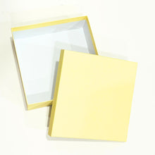 Empty Gift Box - Light Yellow