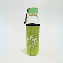 Glass Bottle with Printed Pouch