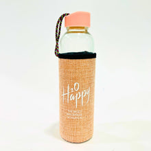 Glass Bottle with Printed Pouch