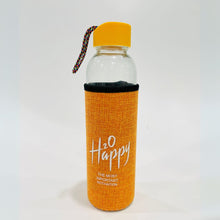 Glass Bottle with Printed Pouch