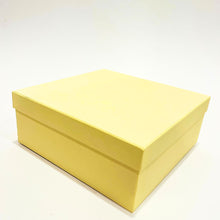 Empty Gift Box - Light Yellow