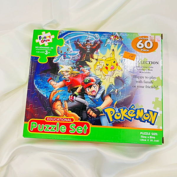 Pokemon Puzzle 3+ Years - 60 Pieces