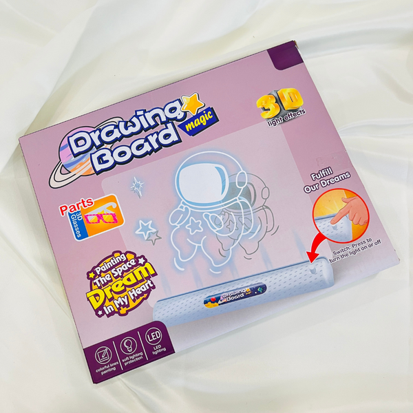 3D Light Drawing Board