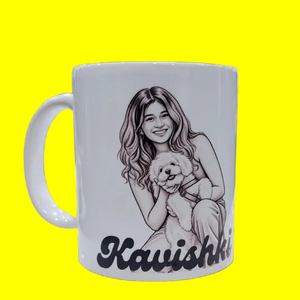 Customized White Mug