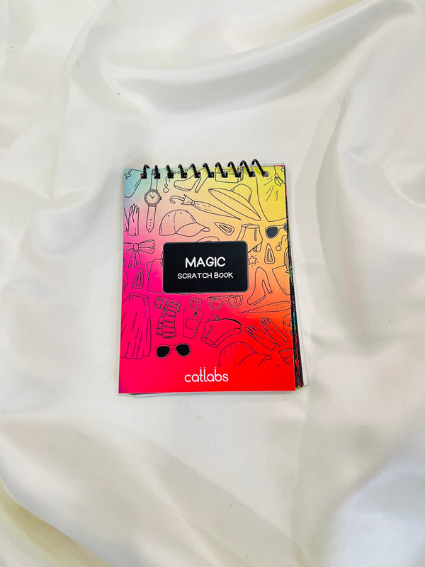 Magic Scratch Satisfying Drawing Book