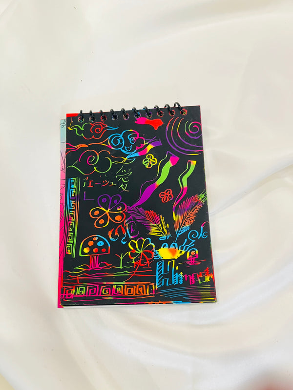 Magic Scratch Satisfying Drawing Book