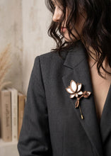 Wooden Lapel Pin