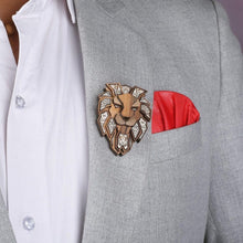 Wooden Lapel Pin