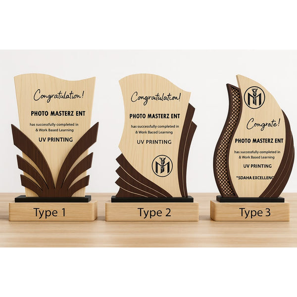 Wooden Trophy
